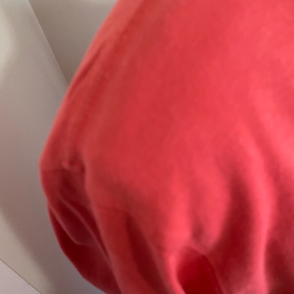 Life Is Good Red Cotton Peace Love Holiday Festive Long Sleeve T-Shirt-Sz-M - Picture 4 of 16